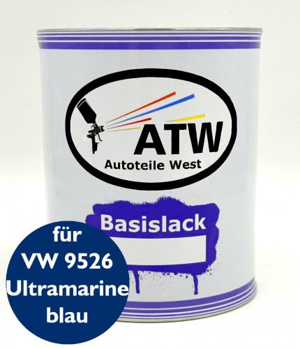 Autolack für VW 9526 Ultramarineblau